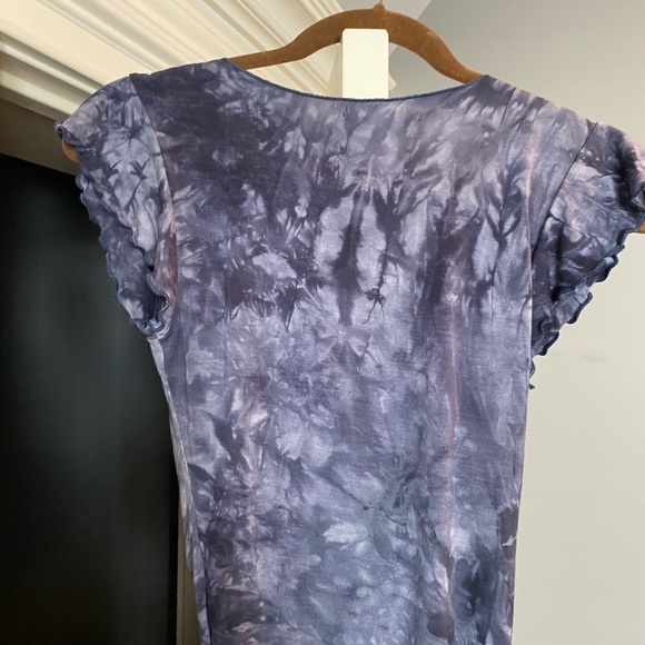 Antistar blue tie dye tee - small - Picture 2 of 2